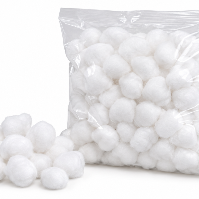 TORULAS DE ALGODON 1,0 GR. BOLSA